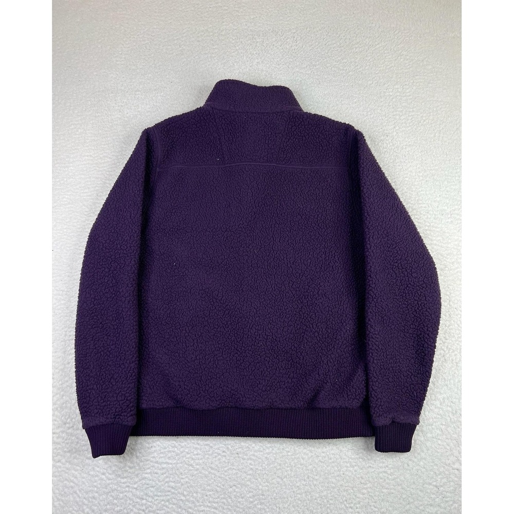 Carhartt Jacket Womens Large Purple Sherpa Fleece Full Zip Workwear 103913 - Picture 2 of 11